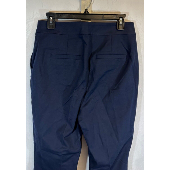 Boden Navy kick flare Cropped Pants - Picture 4 of 8